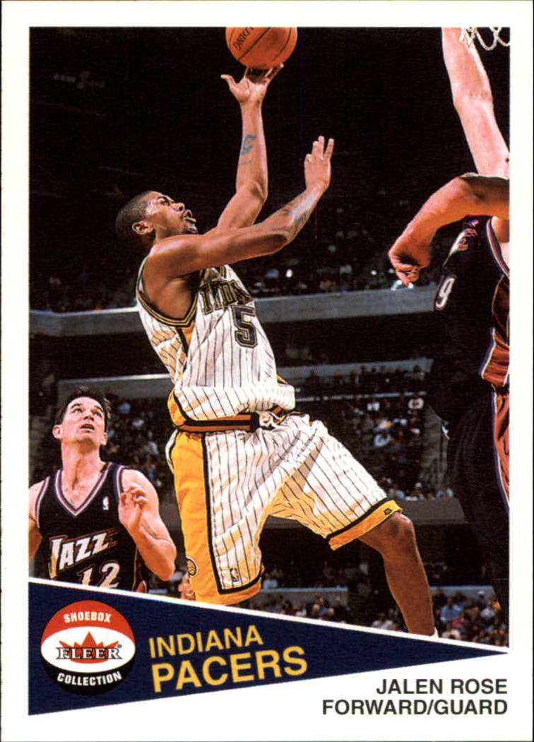2001-02 Fleer Shoebox #10 Jalen Rose