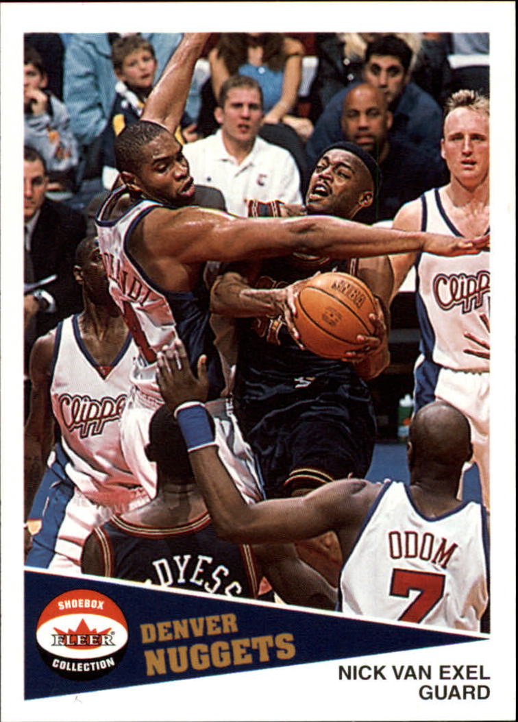 2001-02 Fleer Shoebox #15 Nick Van Exel