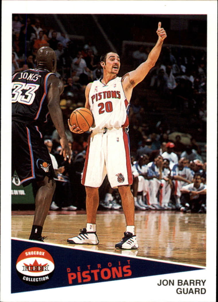 2001-02 Fleer Shoebox #16 Jon Barry