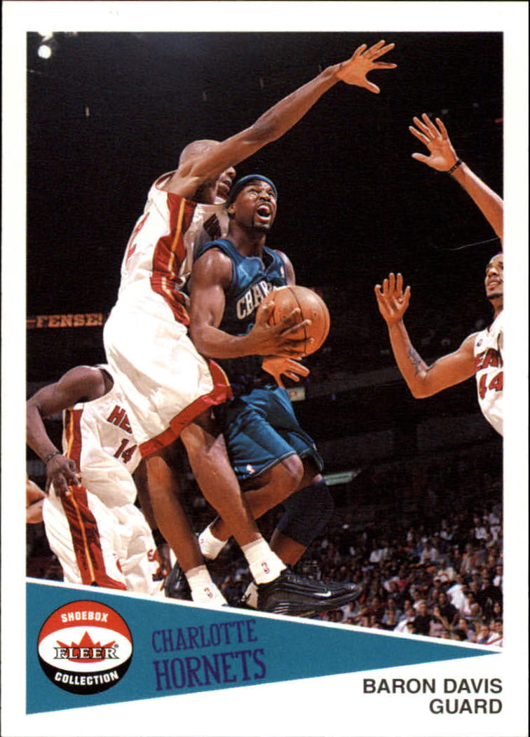 2001-02 Fleer Shoebox #22 Baron Davis