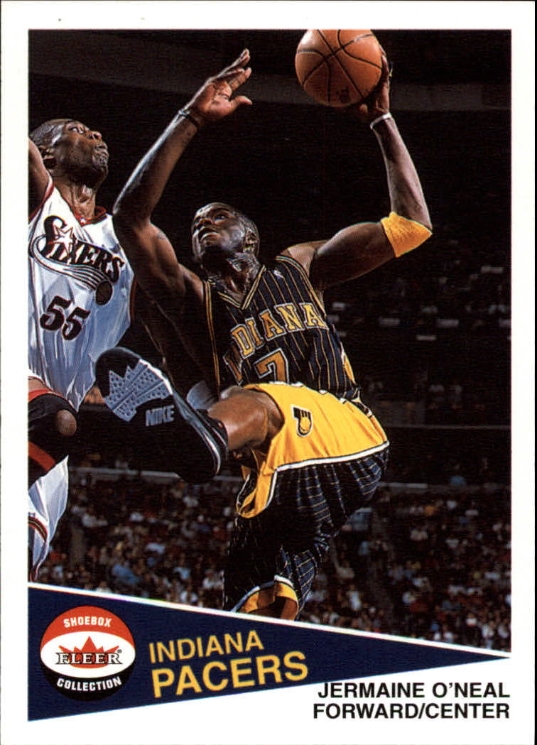 2001-02 Fleer Shoebox #24 Jermaine O'Neal