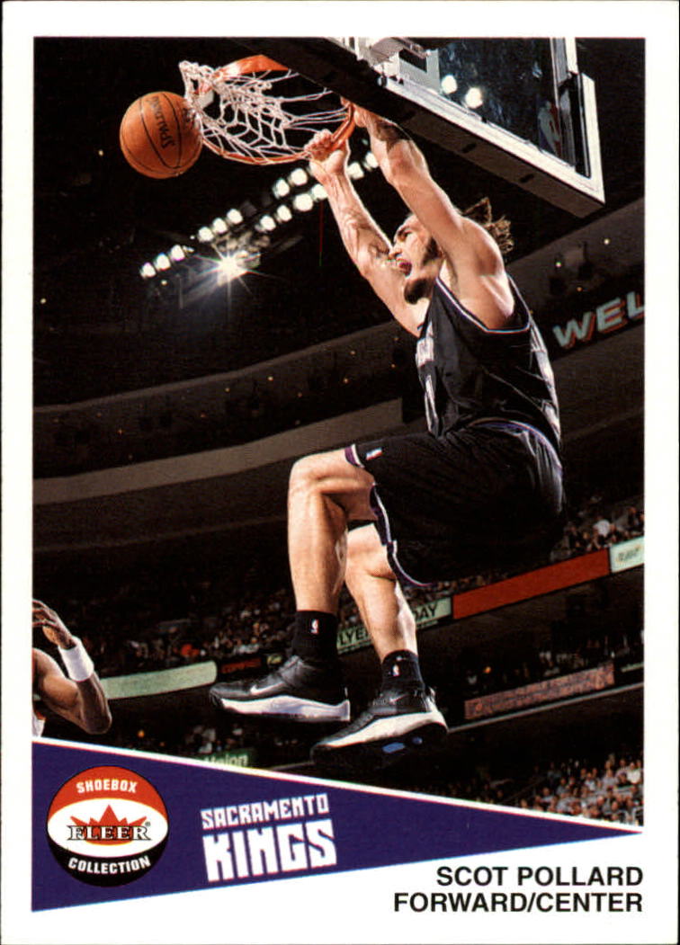 2001-02 Fleer Shoebox #30 Scot Pollard