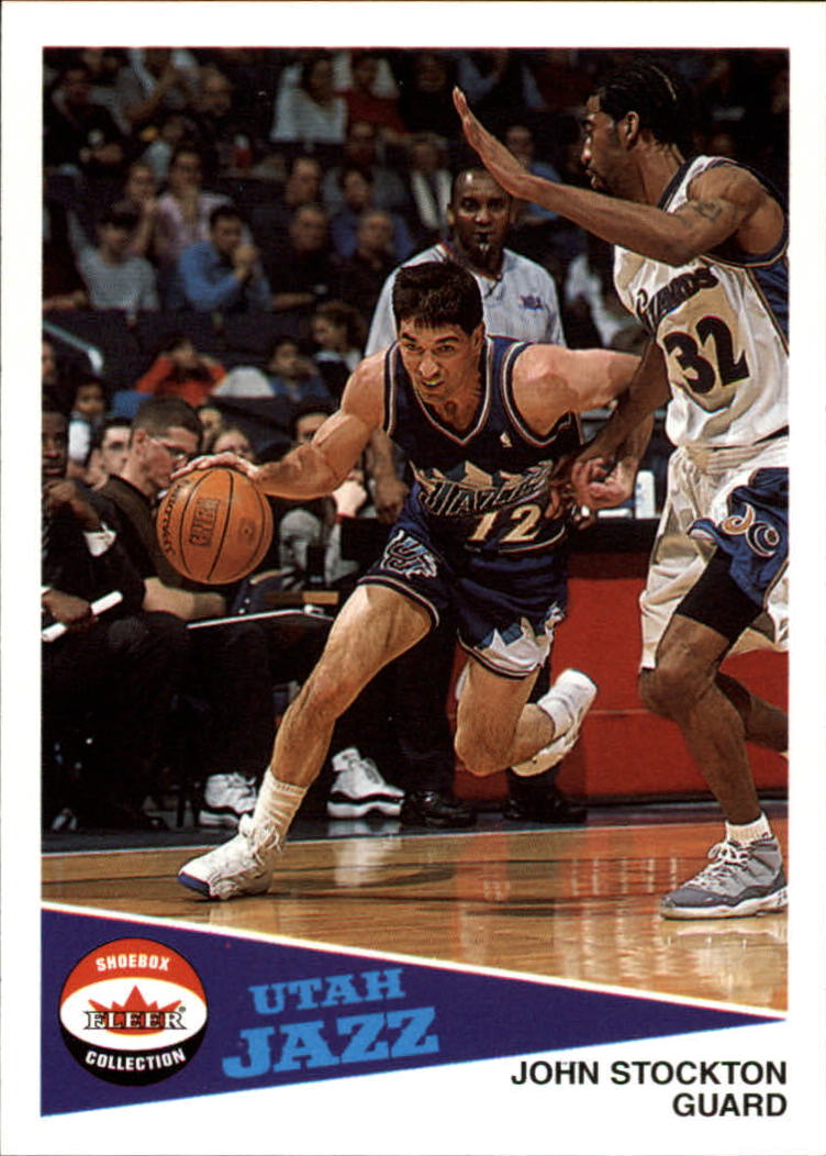 2001-02 Fleer Shoebox #32 John Stockton