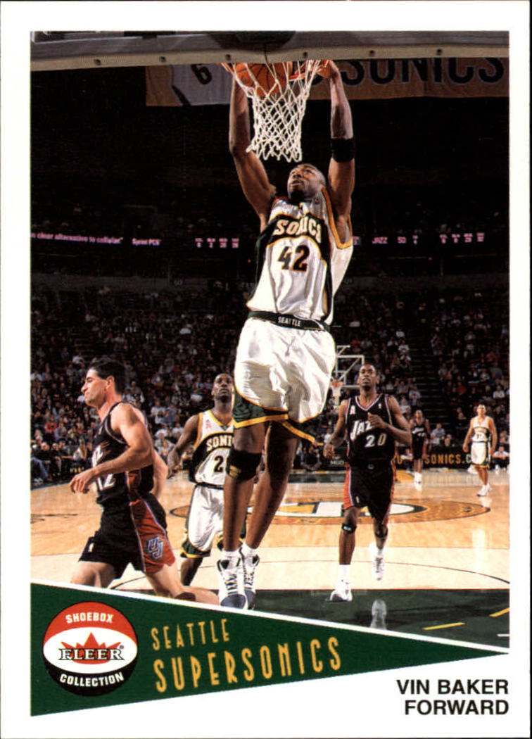 2001-02 Fleer Shoebox #38 Vin Baker