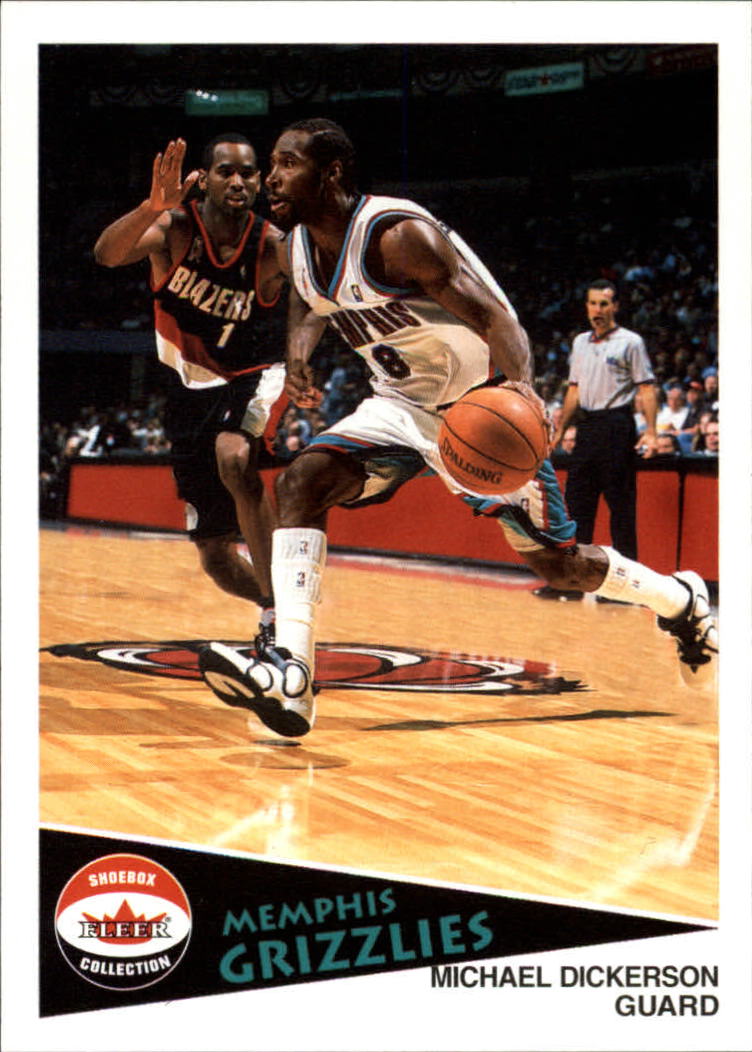 2001-02 Fleer Shoebox #41 Michael Dickerson