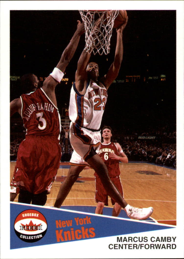 2001-02 Fleer Shoebox #46 Marcus Camby