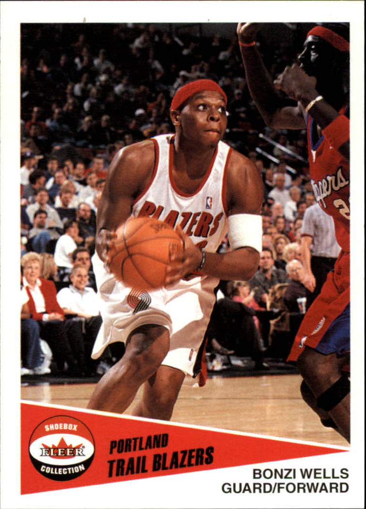 2001-02 Fleer Shoebox #47 Bonzi Wells