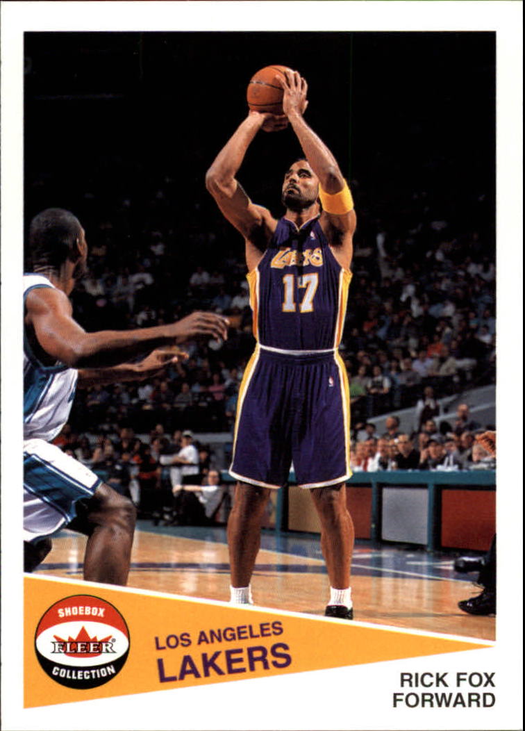 2001-02 Fleer Shoebox #50 Rick Fox
