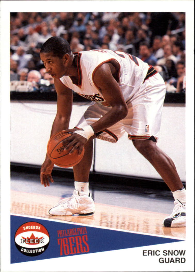 2001-02 Fleer Shoebox #54 Eric Snow