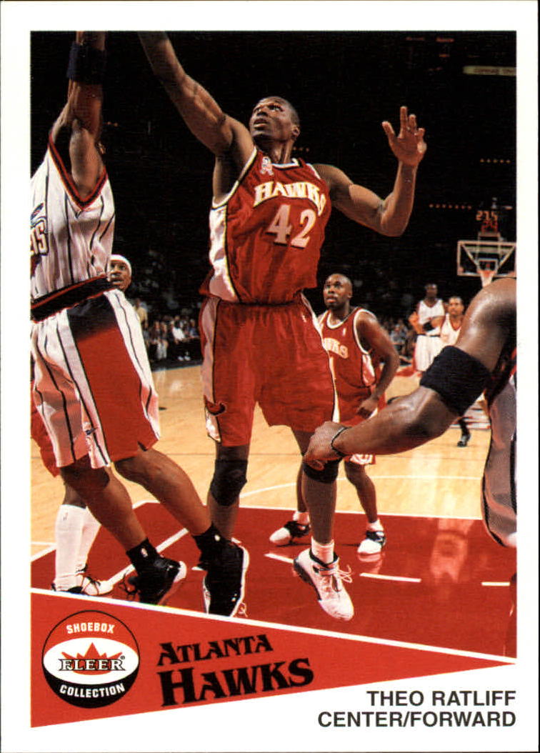 2001-02 Fleer Shoebox #55 Theo Ratliff