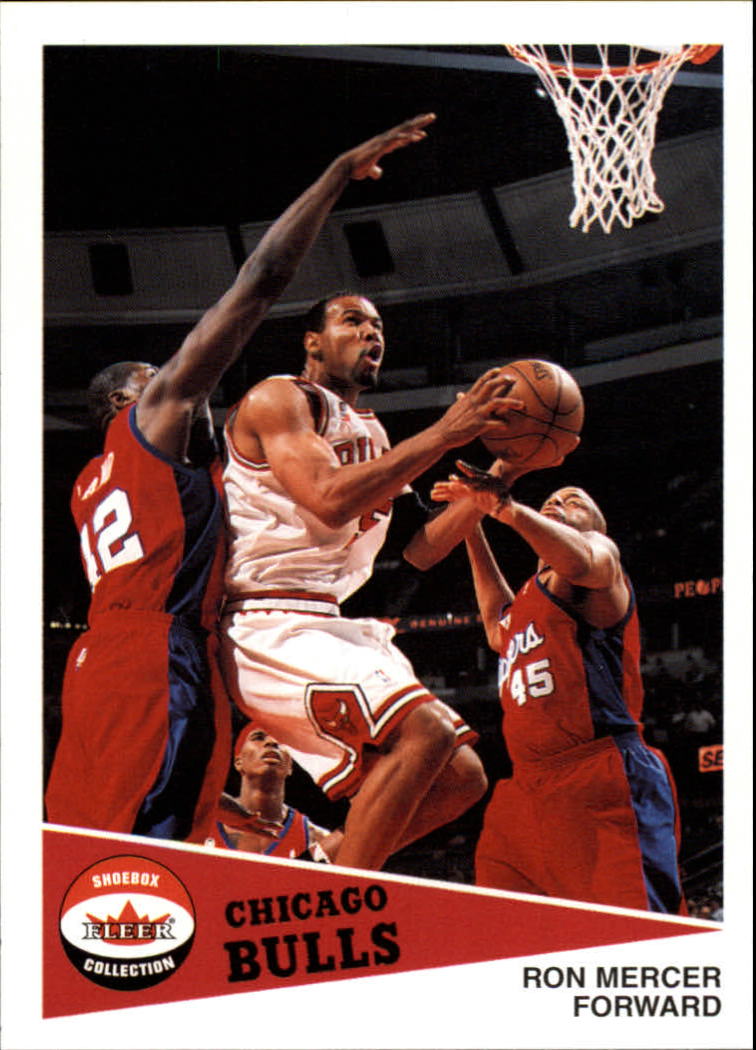 2001-02 Fleer Shoebox #65 Ron Mercer