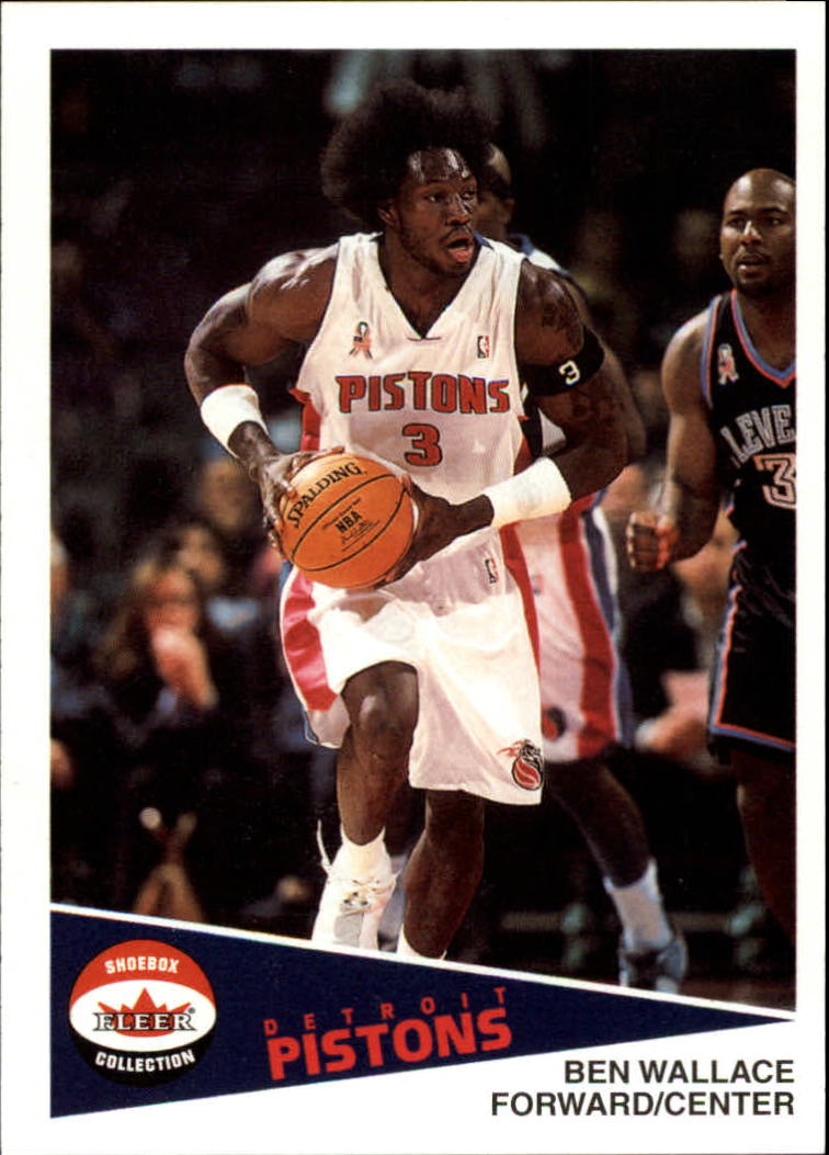2001-02 Fleer Shoebox #69 Ben Wallace