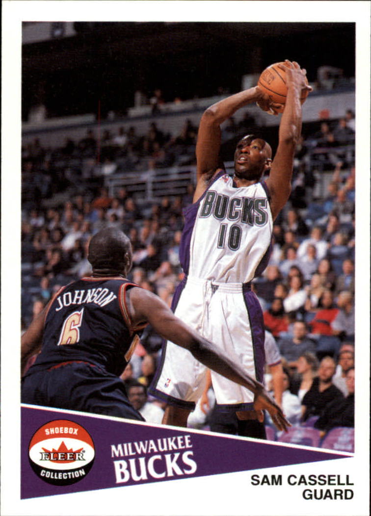 2001-02 Fleer Shoebox #77 Sam Cassell