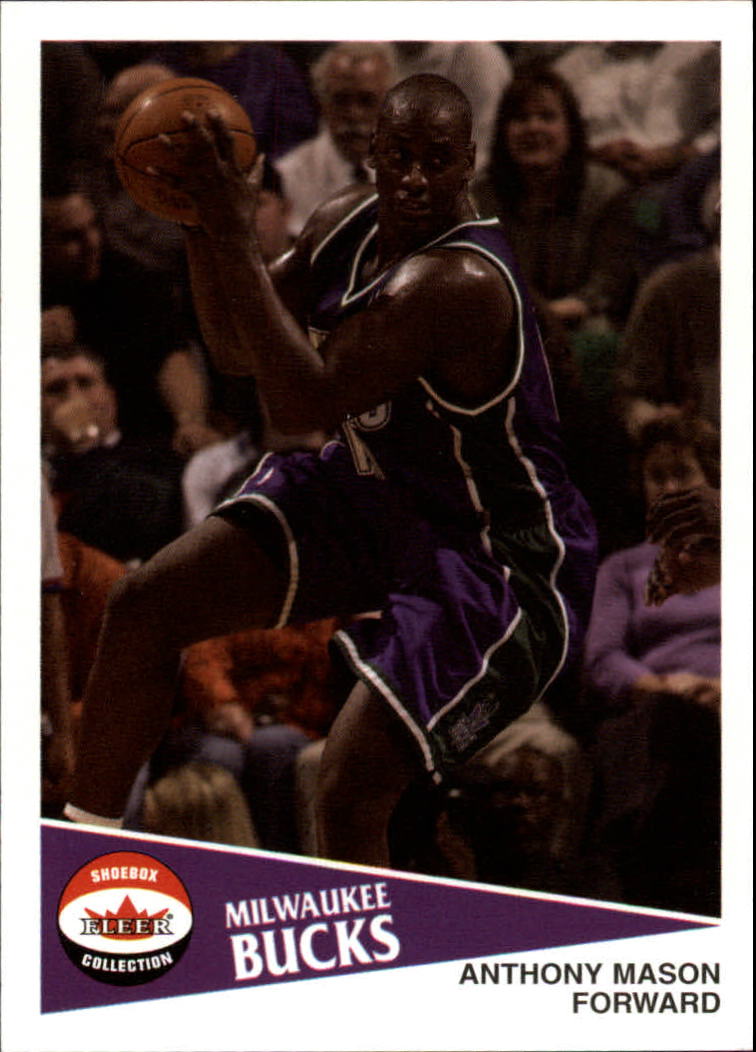 2001-02 Fleer Shoebox #92 Anthony Mason