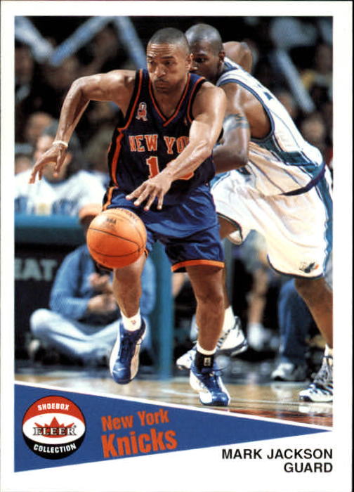 2001-02 Fleer Shoebox #103 Mark Jackson