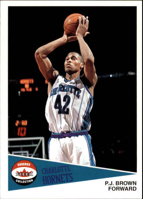 2001-02 Fleer Shoebox #108 P.J. Brown