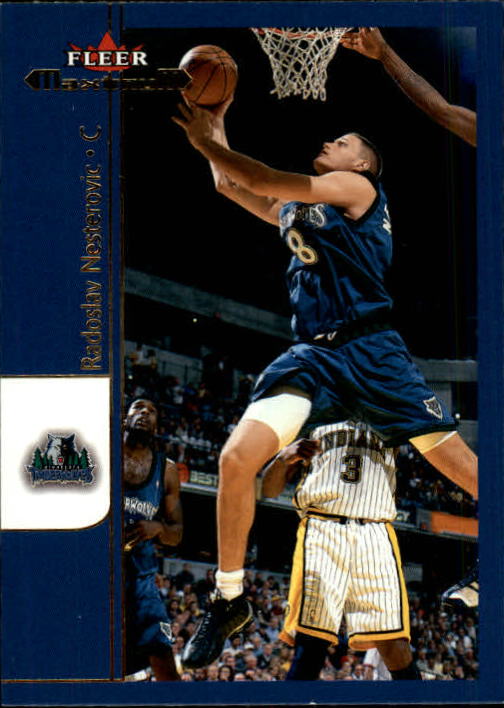 2001-02 Fleer Maximum #26 Radoslav Nesterovic