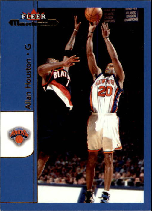 2001-02 Fleer Maximum #69 Allan Houston