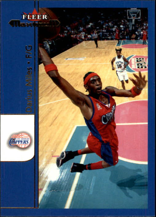 2001-02 Fleer Maximum #84 Darius Miles