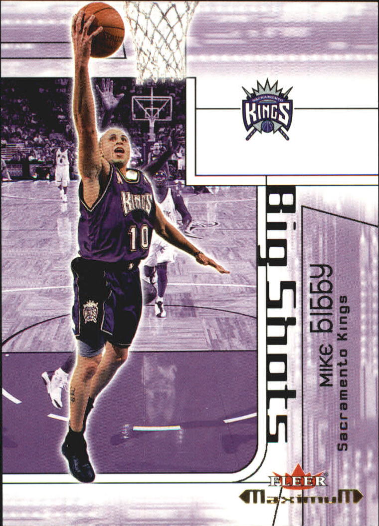 2001-02 Fleer Maximum Big Shots #7 Mike Bibby