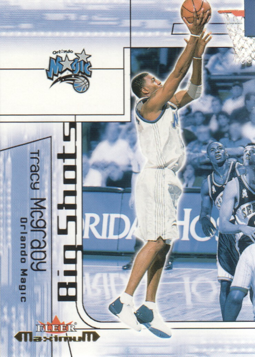 2001-02 Fleer Maximum Big Shots #13 Tracy McGrady