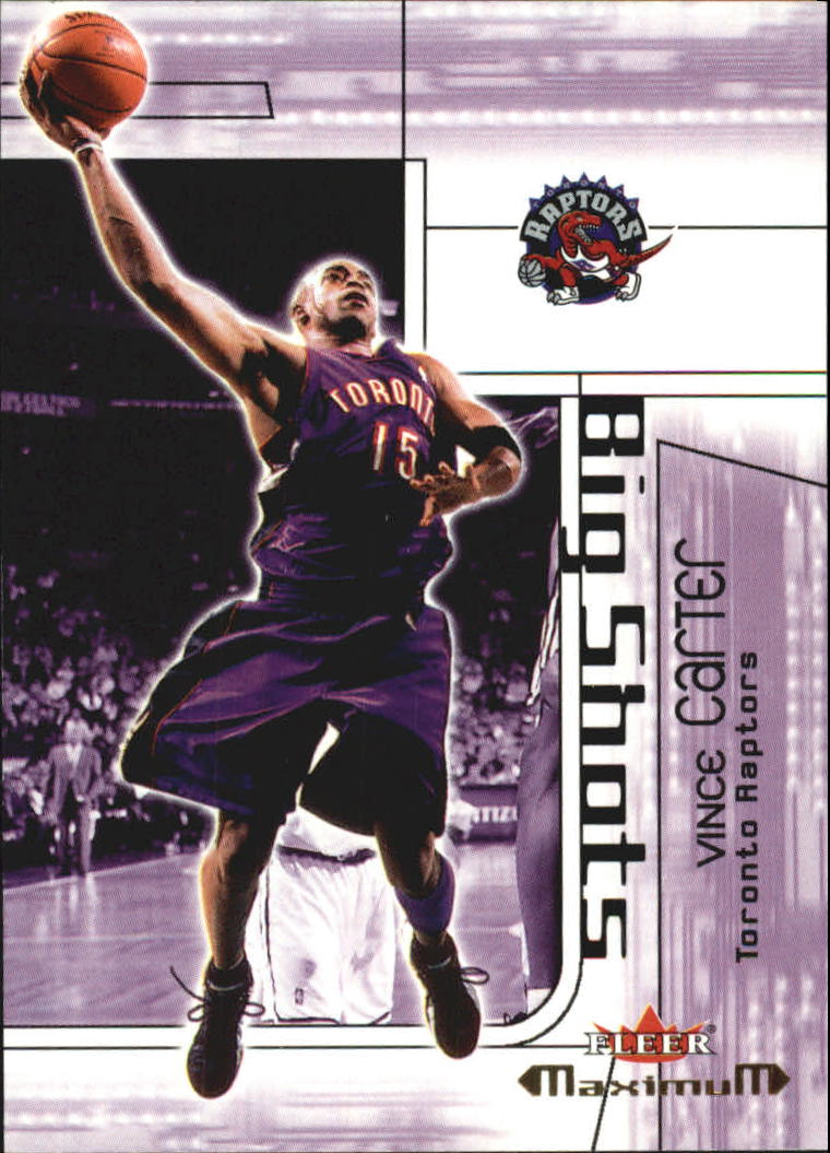 2001-02 Fleer Maximum Big Shots #15 Vince Carter