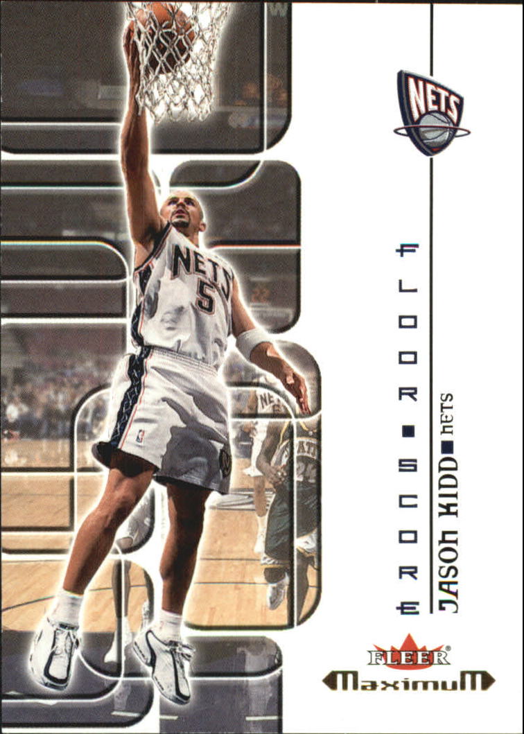 2001-02 Fleer Maximum Floor Score #1 Jason Kidd
