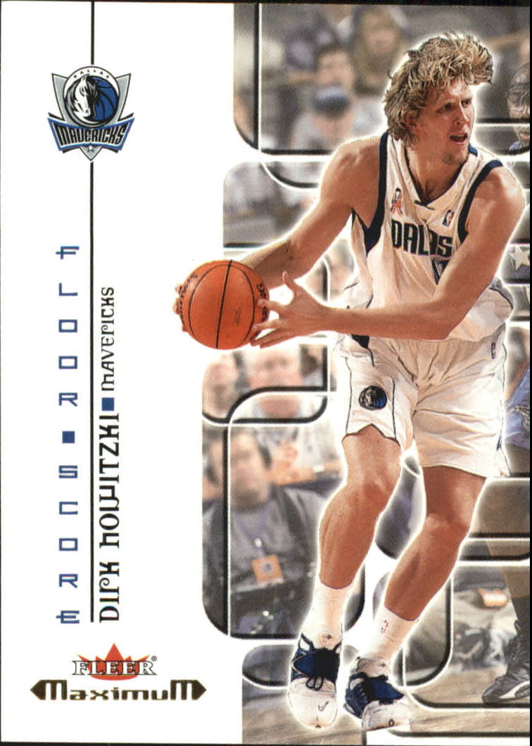 2001-02 Fleer Maximum Floor Score #4 Dirk Nowitzki