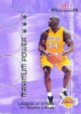 2001-02 Fleer Maximum Power #3 Shaquille O'Neal