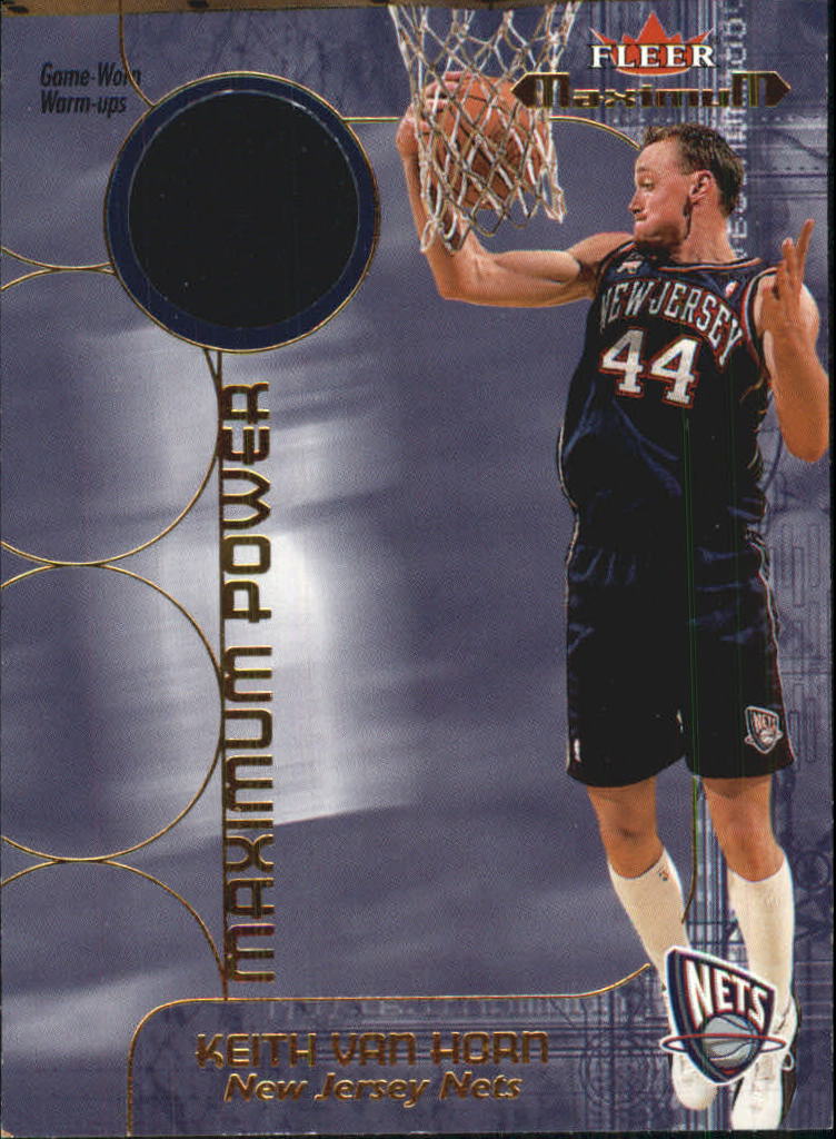 2001-02 Fleer Maximum Power Warm-Ups #8 Keith Van Horn