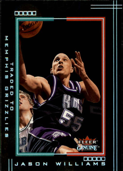 2001-02 Fleer Genuine #26 Jason Williams
