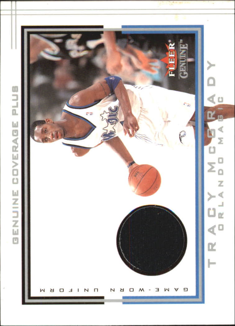 2001-02 Fleer Genuine Coverage Plus #19 Tracy McGrady