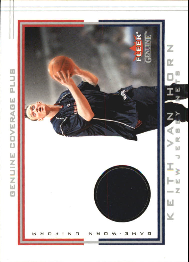 2001-02 Fleer Genuine Coverage Plus #24 Keith Van Horn