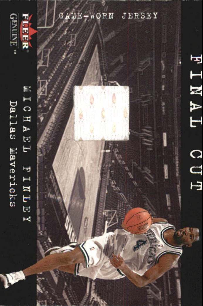 2001-02 Fleer Genuine Final Cut #6 Michael Finley