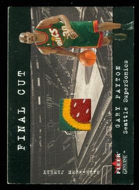 2001-02 Fleer Genuine Final Cut #23 Gary Payton