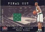 2001-02 Fleer Genuine Final Cut #33 Antoine Walker