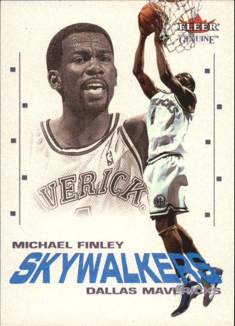 2001-02 Fleer Genuine Skywalkers #SW8 Michael Finley