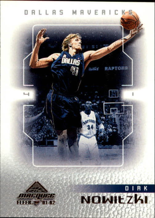 2001-02 Fleer Marquee #68 Dirk Nowitzki
