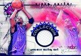 2001-02 Fleer Exclusive Vinsanity Collection #2 Vince Carter Shirt