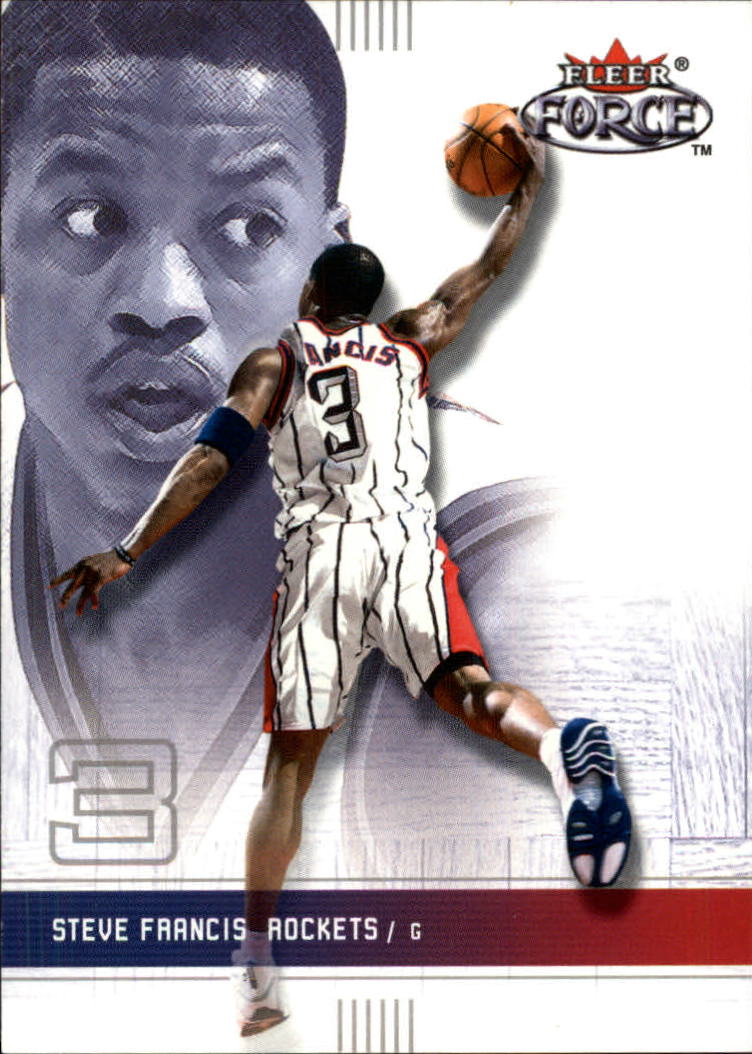 2001-02 Fleer Force #3 Steve Francis