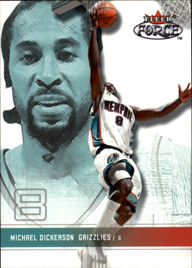 2001-02 Fleer Force #37 Michael Dickerson