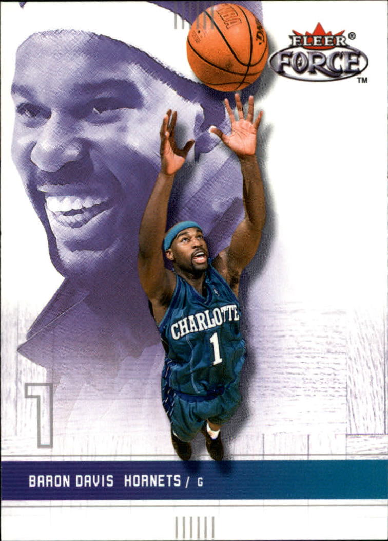 2001-02 Fleer Force #41 Baron Davis