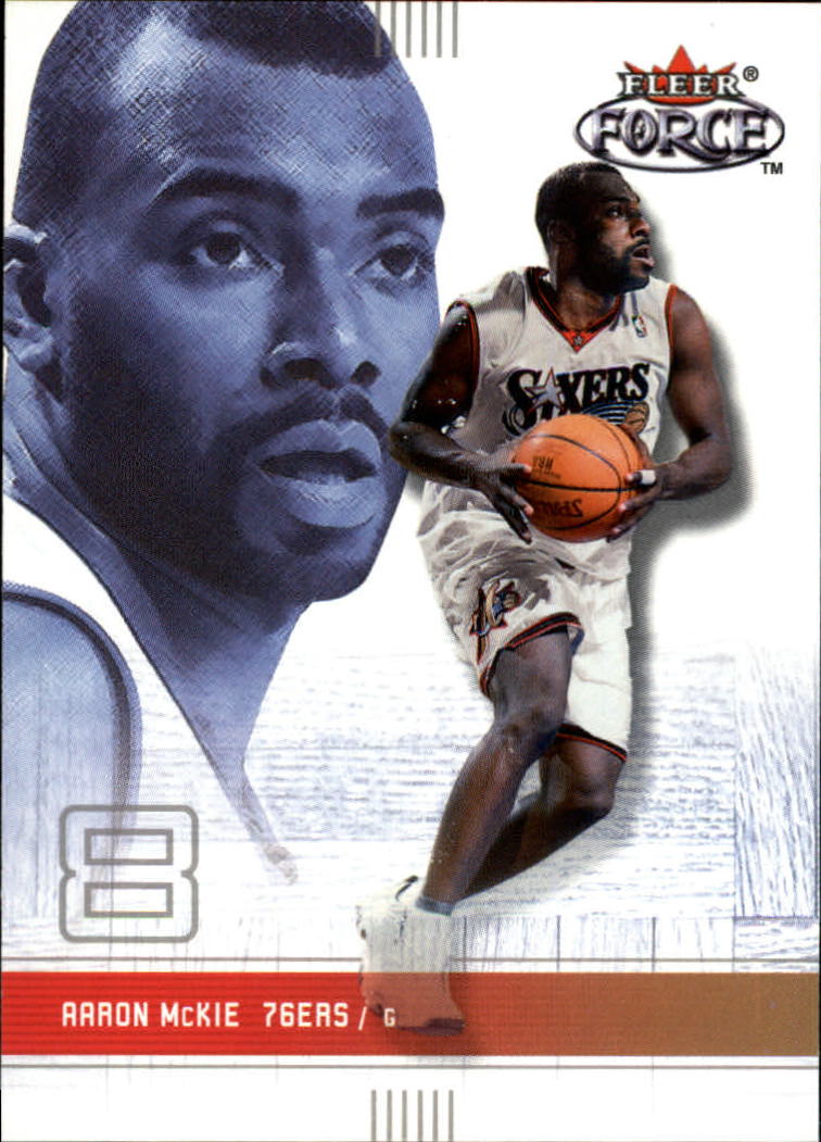 2001-02 Fleer Force #83 Aaron McKie