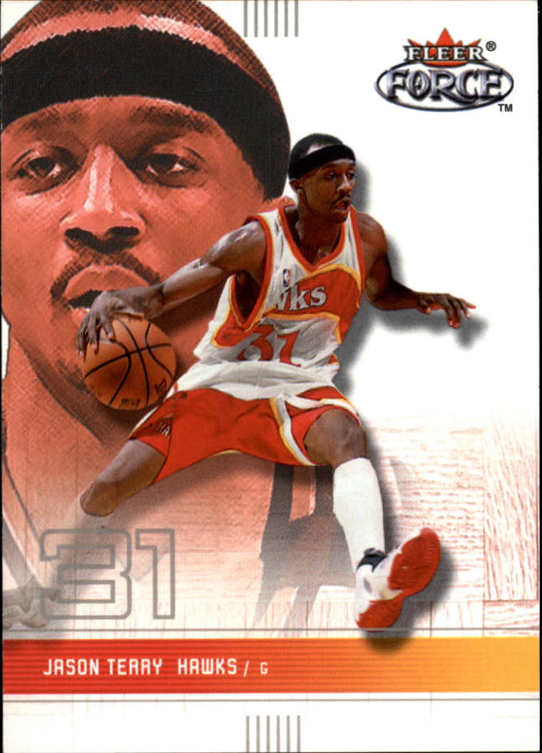 2001-02 Fleer Force #85 Jason Terry