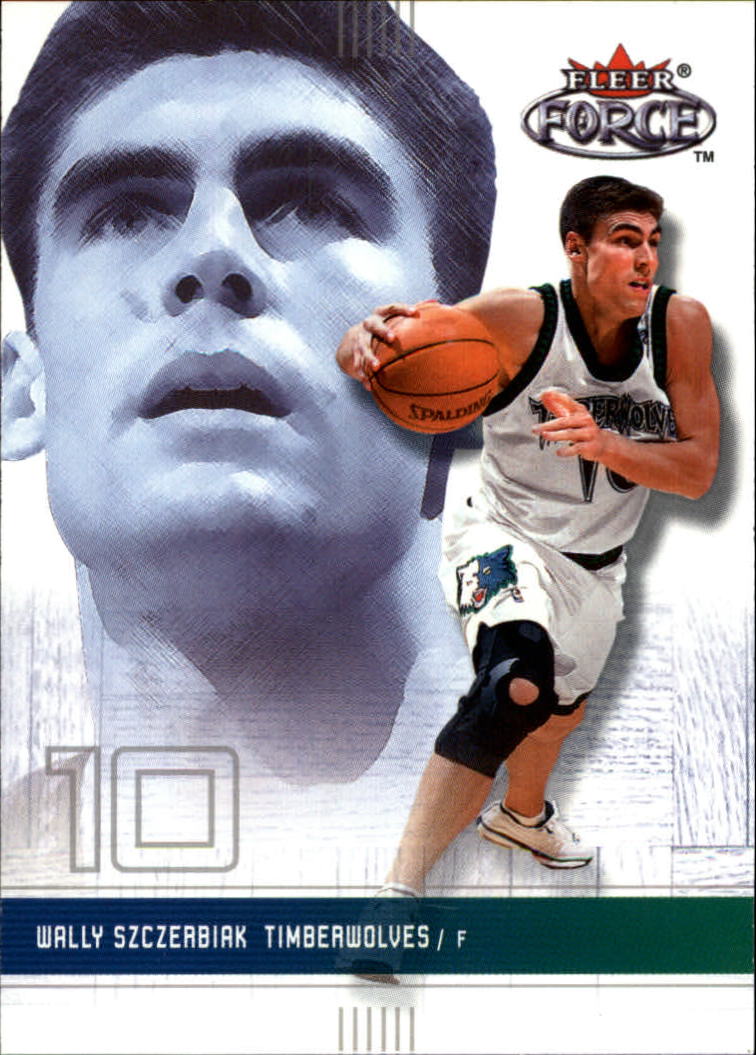 2001-02 Fleer Force #89 Wally Szczerbiak