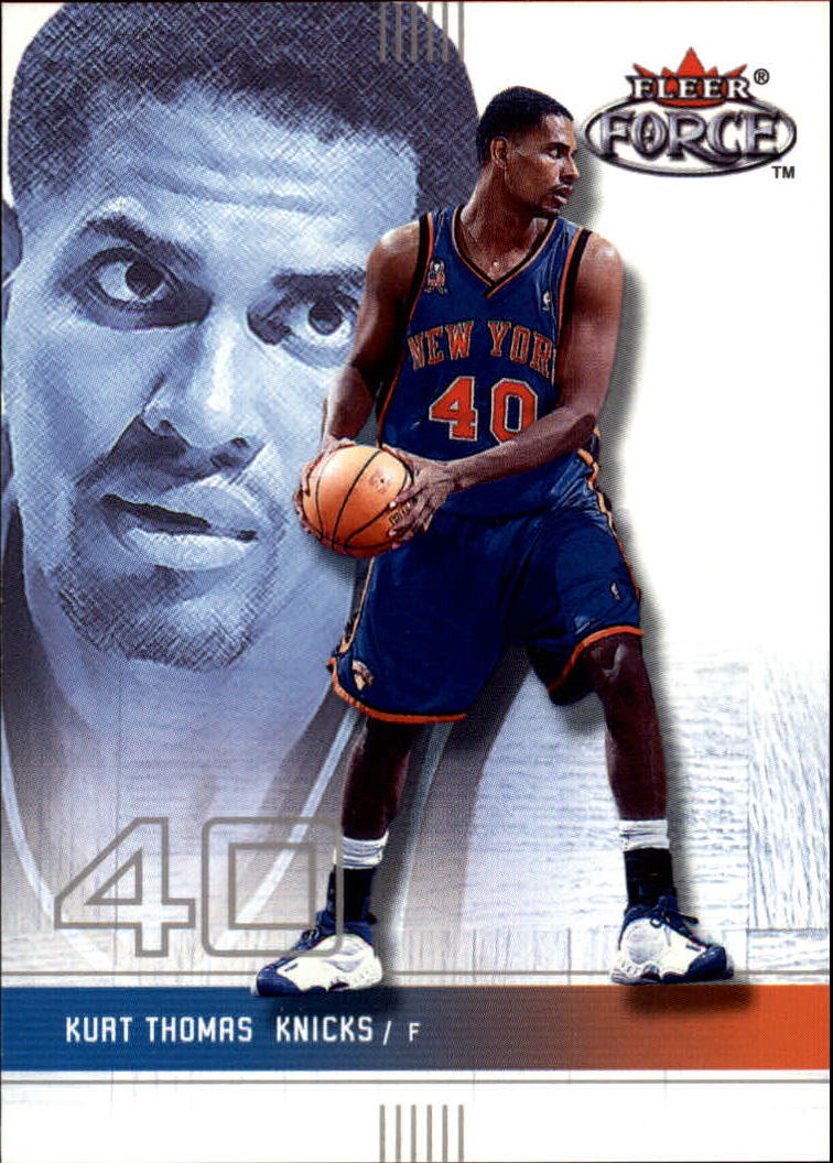 2001-02 Fleer Force #97 Kurt Thomas