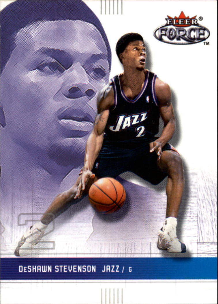 2001-02 Fleer Force #99 DeShawn Stevenson