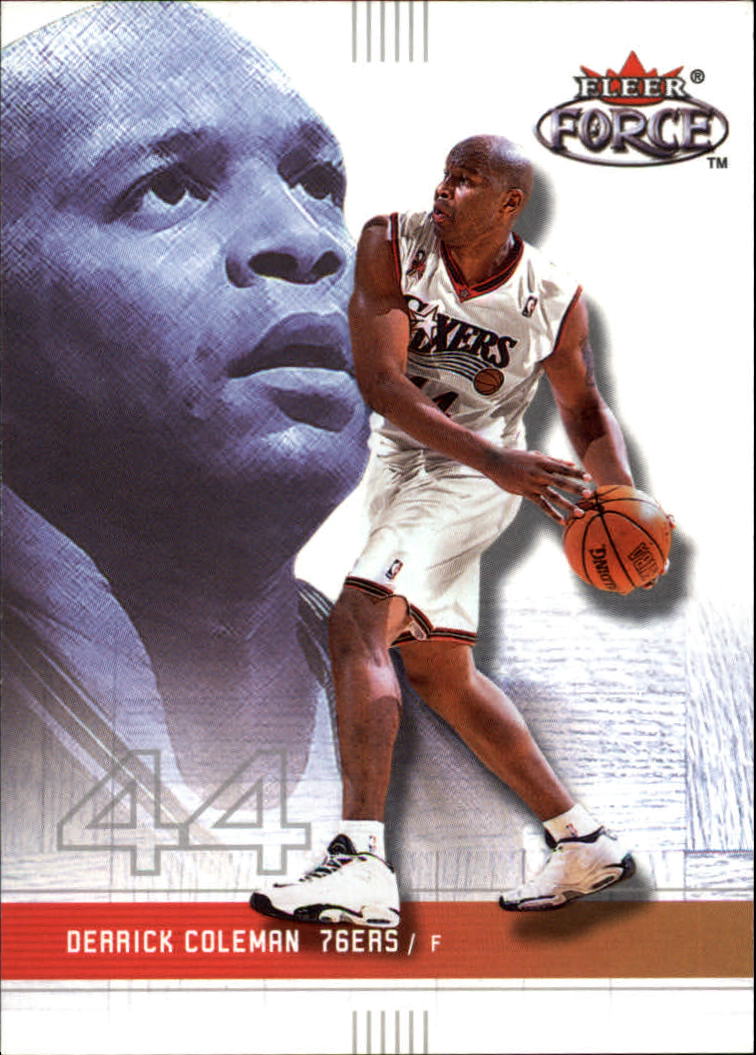 2001-02 Fleer Force #167 Derrick Coleman
