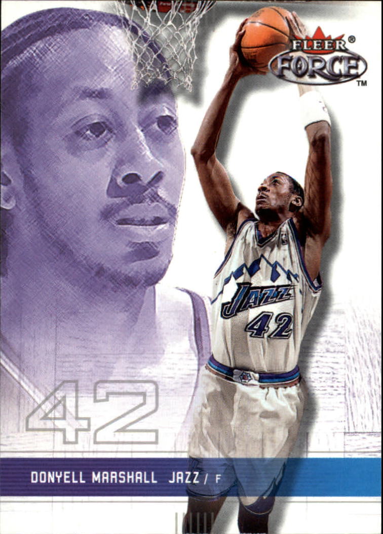 2001-02 Fleer Force #170 Donyell Marshall