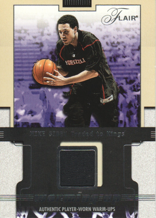 2001-02 Flair Warming Up #14 Mike Bibby